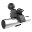 RAM MOUNTS Tough Claw klemhouder - 5070010031 | Afmetingen: Minimale afmetingen: 0 tot 2,90 cm (0 tot 1,14 inch), Klemafmetingen: 12,2 cm (hoog), 3,0 cm (breed) - zie ook afbeelding vlakke oppervlakken | Passend voor leiding-Ø: 1,59-3,81 cm (0,625-1,5") mm | Kleur: