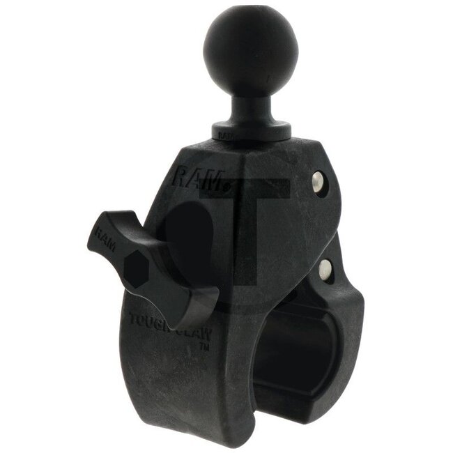 RAM MOUNTS Tough Claw klemhouder - 5070010035 | Afmetingen: Minimale afmetingen: 0 tot 5,59 cm (0 tot 2,2 inch), Klemafmetingen: 16,7 cm (hoog), 5,72 cm (breed) - zie ook afbeelding vlakke oppervlakken | Passend voor leiding-Ø: 2,54-5,72 cm (1-2,25") mm | Kleur: zwa