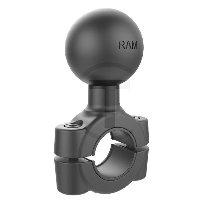 RAM MOUNTS Torque Klemmschelle 1,9-2,5 C-Kugel - 5070010038 | Material: Aluminium, pulverbeschichtet | passend für Rohr-Ø: 19,05 - 25,4 mm | Farbe: schwarz | Beschreibung: • die RAM MOUNTS Torque Klemmschelle ist eine Basisbefestigung speziell für dünne Rohre und St