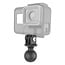 RAM MOUNTS GoPro camera adapter - Material: High-strength composite, Colour: Black - RAP-B-202-GOP1