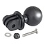 RAM MOUNTS GoPro camera-adapter met B-kogel Ø 25,4 mm, composiet, zwart | RAP-B-202-GOP1