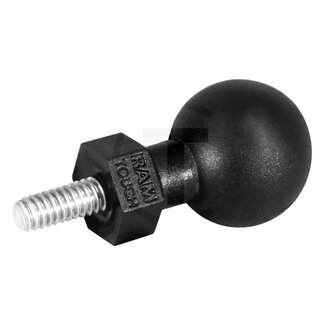 Tough-Ball kogel-Ø 25,4 mm, draadbout M8 x 1,25 x 8 mm