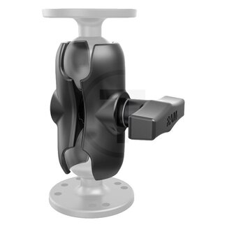 RAM MOUNTS Verbindingsarm Socket Arm kort C-systeem, kogel Ø 38,1 mm, aluminium