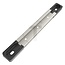 RAM MOUNTS Tough-Track rail met composiet eindkappen - 5070010223 | Uitvoering: Tough-Track | Kleur: Aluminiummetallic, schwarz | Omschrijving: • Inclusief 2 sleuven voor de Track-Balls  | • Geëxtrudeerd (geëxtrudeerd)  | • Maakt het mogelijk om de te bevestigen app