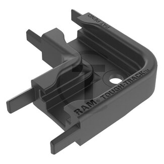 RAM MOUNTS Hoekstuk 90° Tough-Track rails, High Strength composiet