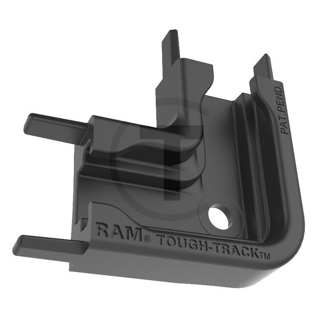 RAM MOUNTS Hoekstuk 90° Tough-Track rails, High Strength composiet | RAP-TRACK-EXA-CC90U
