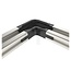 RAM MOUNTS Winkelstück 90° Tough-Track Rastschiene, Hochfestigkeits-Verbundstoff | RAP-TRACK-EXA-CC90U