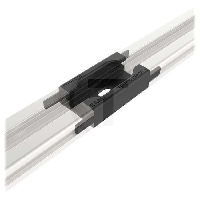 RAM MOUNTS Verbinder Aluminium Tough-Track Rastschiene, Hochfestigkeits-Verbundstoff | RAP-TRACK-EXA-CCU