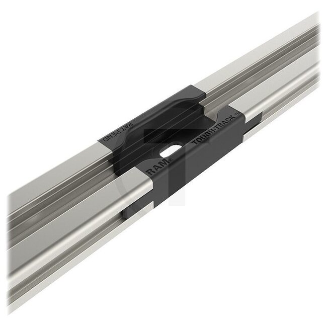RAM MOUNTS Adapter f.Aluminium Tough-Track Schienen - 5070010230, RAP-TRACK-EXA-CCU | Ausführung: Tough-Track | Beschreibung: • Verbindung zweier Schienen + Einlass für T-Nutsteine | bestehend aus: 1x RAM Verbinder für RAM Tough-Track Schienen | Material: Hochfester