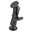 RAM MOUNTS Mounting set 1.5" - 5070010067, RAM-101U | Dimensions: Total length, set: 18.67 cm (7.35 inches), Total length, connecting arm: 14.29 cm (5.625 inches), Base-to-base length, connector: 11.43 cm (4.5 inches), Base plate diameter: 6.35 cm (2.5 inches) | Mat
