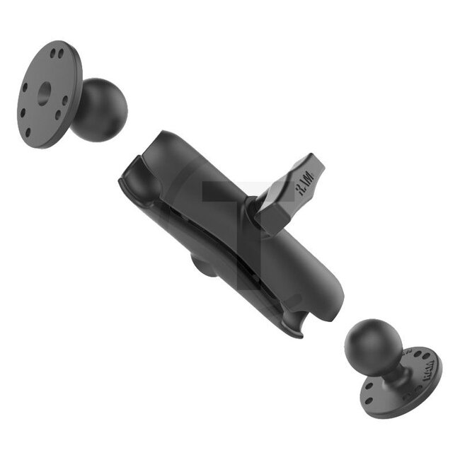 RAM MOUNTS Jeu de bases - 2x ronde, 1x bras douille - 5070010067, RAM-101U