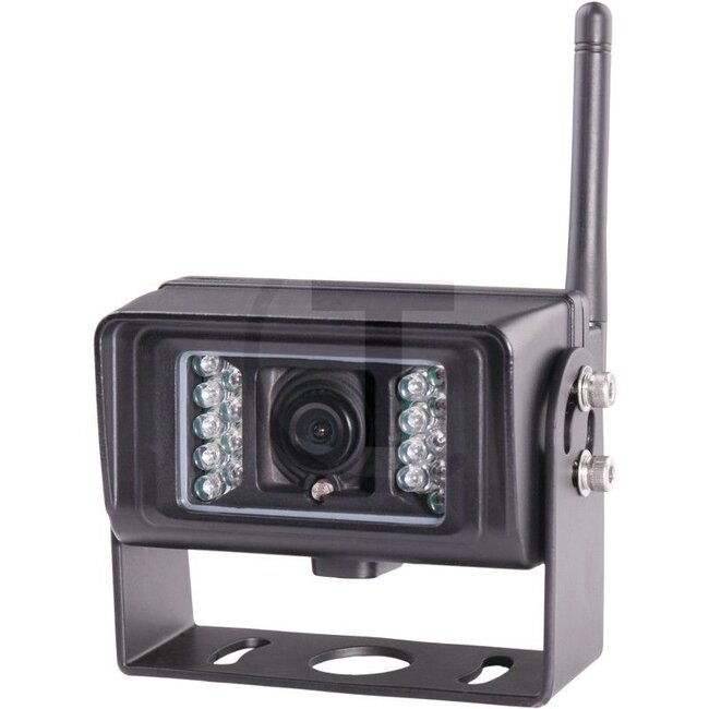 GRANIT Vervangende draadloze camera Multi-monitor - 5070010850 | Extra informatie: 1x IR-camera, Passend voor draadloos camerasysteem 7" multi-monitor, • 2,4 GHz digitale radiozender, • Dag- / nachtmodus, • Beschermklasse: IP69K, • 106,0 x 75,0 x 70,4 mm (H x B