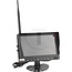 Monitor 9" wireless, LCD-colors monitor 12 V and 24 V