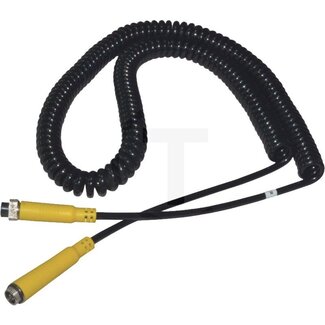 GRANIT Spiraalkabel videosysteem 2,25 m, maximaal 5 m