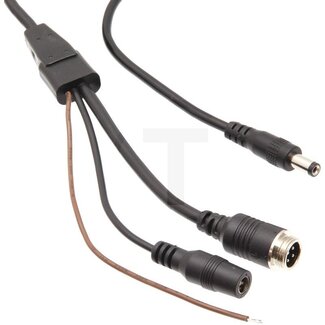GRANIT Draadloze videosplitter 60 m bereik, 10 - 32 V, 245 x 104 x 26 mm