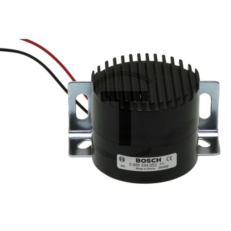 BOSCH Achteruitrijalarm 12 / 24 V, 82-100 dB, 1000 Hz, pulserend
