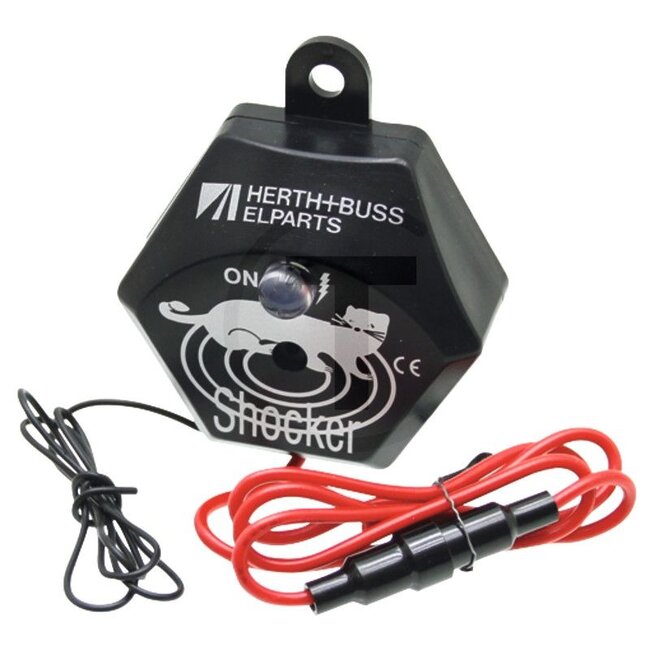 GRANIT Marterschokapparaat 12 volt - 50759415051 | Netspanning: 12 V | Frequentie: 22000 Hz | Geluidssterkte: 100 dB | Afmetingen L x B x H: 70 x 50 x 45 mm | Kabellengte: 0,3 / 0,6 m | Beschermingssoort: IP44