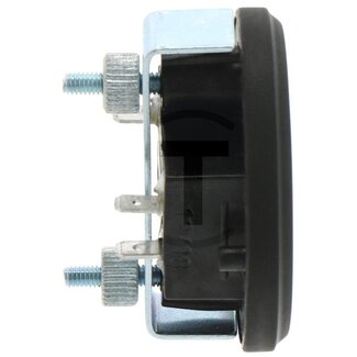 GRANIT Bedrijfsurenteller LCD digitaal 10 - 32 V, Ø 56,5 mm, zwart