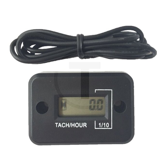 GRANIT Toerentalmeter en bedrijfsurenteller - 37270683 | Toepassingsgebied: Kleine motoren (1/2 cilinder), Boten, Dynamo's, Gazonmaaiers, Motorfietsen, Quads | Functie: Looptijdbewaking, Urenteller | Montagewijze: Opbouwmontage