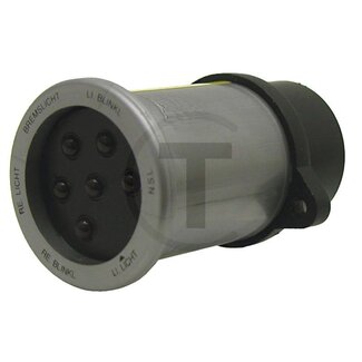 HELLA Stekkerdozentester 7-polig, 12 V, ISO 1724, met LED-weergave