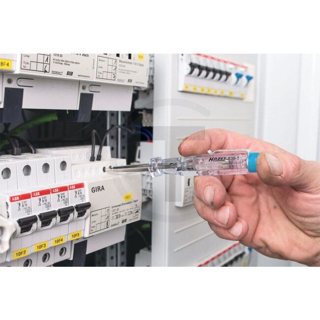 Hazet Testeur de tension, isolé - 6243842, 839-1