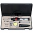 KS Tools Micro soldering kit, 10 pcs. - 7889601160, Referentienr.: 960.1160 | Description: • Gas-powered micro soldering unit up to 1300°C / 2450°F, • With piezo ignition, • Ideal for precision work, • Gas supply continuously adjustable, • Filled with standard lig