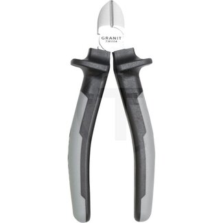 GRANIT BLACK EDITION Zijsnijtang 160 mm, draad Ø 2 - 4 mm, met ophangoog