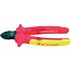 KS Tools ERGOTORQUE® VDE Diagonal-Seitenschneider 156 mm - 7881171119, Referentienr.: 117.1119 | Anwendung: für weichen und mittelharten Draht (1,6 mm) | Länge: 160 mm | Beschreibung: • in Anlehnung an DIN ISO 5749, • Hüllenisolierung nach IEC 60900, • mit 2-Kompo