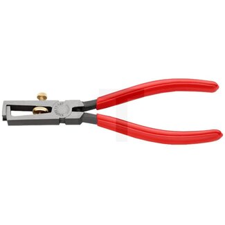 KNIPEX Abisolierzange 160 mm, Kapazität 10 mm²