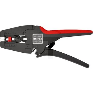 KNIPEX MultiStrip 10 automatische draadstripper 0,03 - 10,0 mm², 195 mm