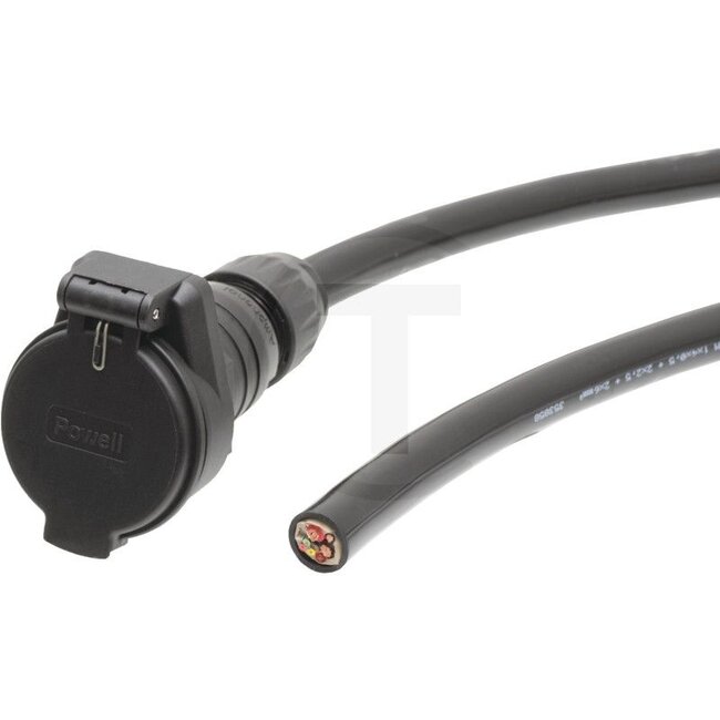 GRANIT Kabel ISOBUS (IBIC) 10,0 meter, 10,0 mm², 9-polig - 5060010721 | Lengte: 10,000 mm | Doorsnede: 10.0 mm² | Aantal polen: 9 | Uitvoering: Stekkerdoos + open einde