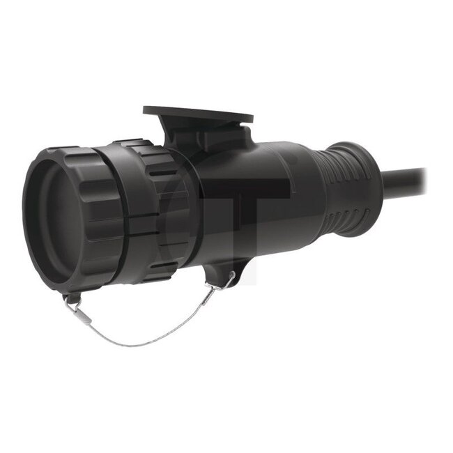 ERICH JAEGER Kabel ISOBUS (IBIC) 5,0 meter, 10,0 mm², 9-polig - 5060010656, 652220 | Aantal polen: 9 | Doorsnede: 10.0 mm² | Lengte: 5000 mm | Uitvoering: Stekker + open einde | Kleur: zwart | Kabellengte: 5,0 m | Materiaal: versterkt kunststof / nikkel (Ni)