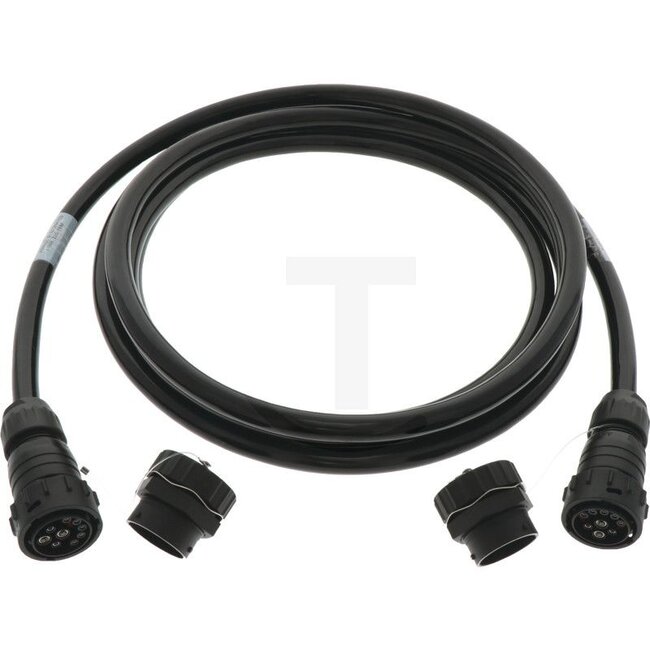 GRANIT Kabel ISOBUS (IBIC) 2,0 meter | 10,0 mm² | 9-polig - 5060010710 | Lengte: 2000 mm | Doorsnede: 10.0 mm² | Aantal polen: 9 | Uitvoering: Stekker + stekker
