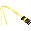 GRANIT Repair kit, plug Superseal with push-on contact housing, seals and cable - 5070010030 | Material: Silicone (cable insulation) | To fit: Fiat  | Lancia | Cross section: 1 mm² | Cable length: 200 mm | Number of pins: 2 | Additional information: • With recep