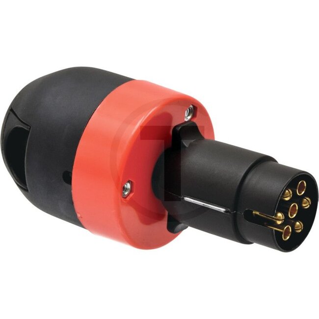 GRANIT LED adaptor - 5070010099 | Plug: 7-polig | Socket: 7-pin | Technical data: Connection 1: 7/12 N, connection 2: 7/12N, ISO standard 1: 11452-5, ISO standard 2: 11452-2, ISO standard 3: 7637, dimensions: 147 x 65 mm, with built-in resistor L x Ø | Version: