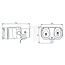 ERICH JAEGER Adapterstuk • Van 15P / 24 volt stekker (ISO 12098) naar 2x 7P / 24 volt stekkerdoos (ISO 1185 + ISO 3731) - 50751305655, 5134, 05134 | Kleur: zwart | Breedte: 72 mm | Hoogte: 154 mm | Lengte: 120 mm | Netspanning: 24 V | Materiaal van het huis: Kunststof