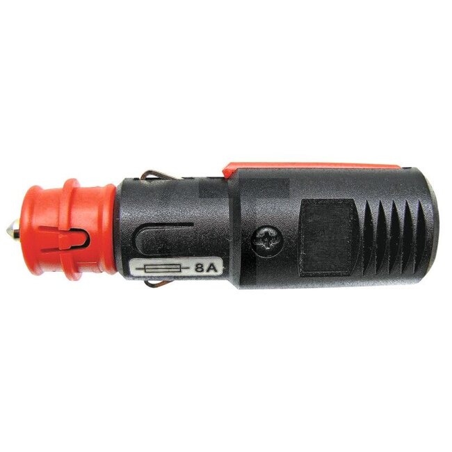 GRANIT Plug - 50751306063, 8JA007589-001 | Number of pins: 2-pin | Connection: Schraubanschluss | Outer Ø: 12 / 20,4 mm | Current: 16 A | Nominal voltage: 12 / 24 V | Housing material: Kunststoff | Additional information: - with socket  | - with screwed strain r