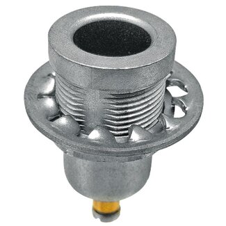 HELLA Stekkerdoos 2-polig, 24 V, 8 A, schroefaansluiting, metaal