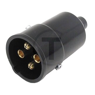 GRANIT Plug 4-pin plastic screw connection 16 A, 6 - 24 V