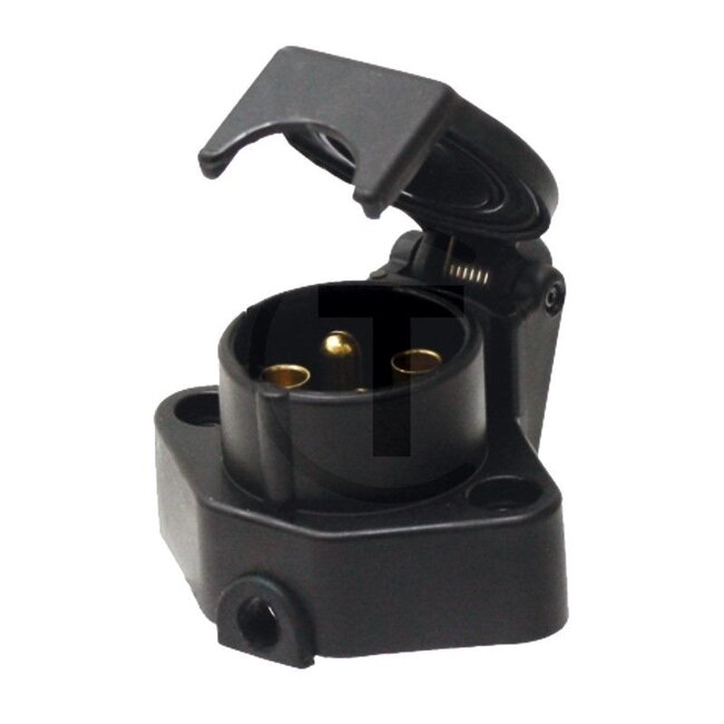 HELLA Stekkerdoos - 4558JB 001944011, 8JB001944011 | Kleur: schwarz | Aansluiting: Schraubkontakt | Belastbaarheid max. 24 V: 16 | Stroomsterkte: 16 A | Bevestiging inschroefdraad: Schraubanschluss | Netspanning: 24 V | Materiaal van het huis: Kunststoff | Aant