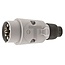 HELLA Stecker 7-polig 12 V, 16 A, Schraubanschluss, weiß | 8JA001930031