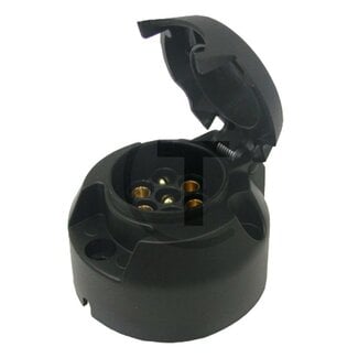 GRANIT Socket 7-pin 12 V, 72 x 72 x 58 mm, 1 break contact