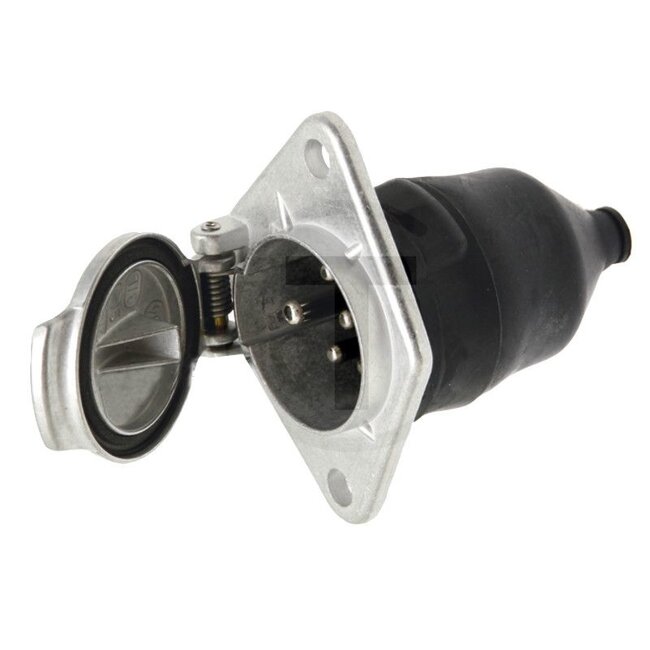 ERICH JAEGER Socket 7-pin - 50751305286 | Width: 66,5 mm | Height: 102 mm | Length: 94 mm | Nominal voltage: 24 V | Number of pins: 7