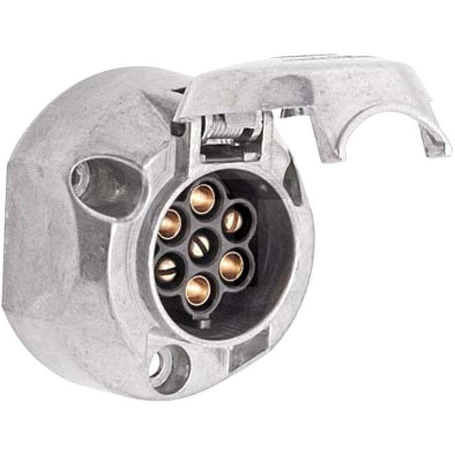 HELLA Socket - 4558JB 001941002, 8JB001941002, 28402490 | Version: Power rating at 12 V: 16 A, From 1.5 mm², With screw connection, DIN/ISO: 1724 | Connection: Screw connection | Power rating max. 12 V: 16 | Material: Tin bronze | Housing material: Metal | Numb