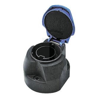GRANIT Stekkerdoos 13-polig, 72 x 64 x 49 mm, 12 V, DIN/ISO 11446