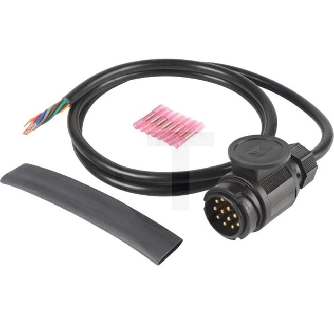 GRANIT Repair set plug 13-pin, 7 x 1 mm², cable 1500 mm, 12 V