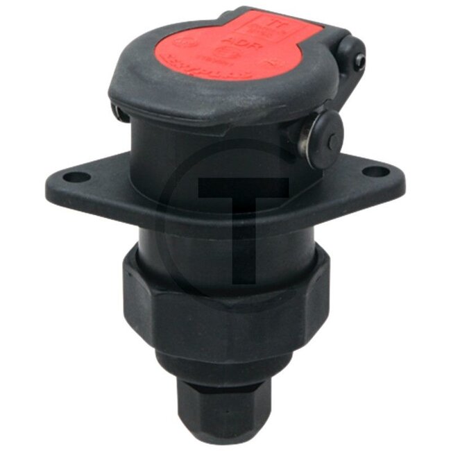 GRANIT Socket 15-pin, 24 V, 95 x 87 x 120 mm, IP69, DIN/ISO 12098 | 8JB007242-011