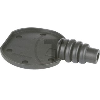 GRANIT Flat afsluiting inner-Ø 72 mm, TPE, side connection