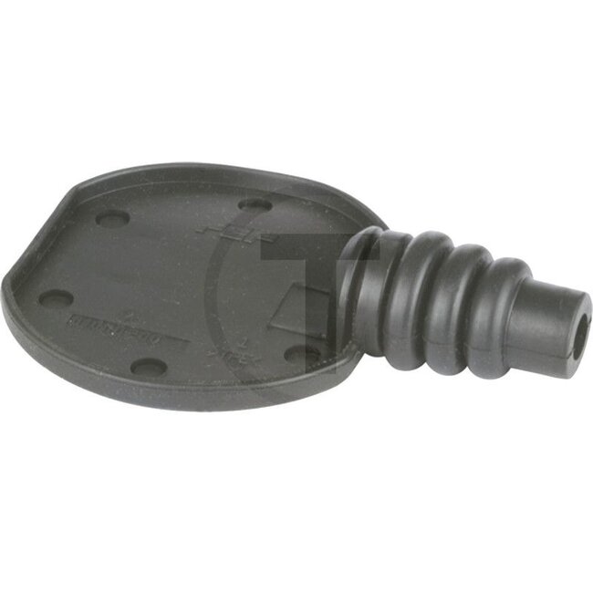 GRANIT Flache afsluiting Innen-Ø 72 mm, TPE, Anschluss seitlich | 9GD735641-042