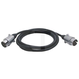ERICH JAEGER Verbindungsleitung 7-polig 12 V, 2 Stecker Metall, 1 x 1,5 mm², 2,8 m